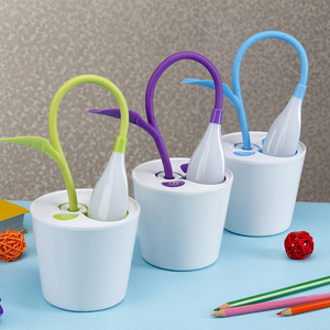 Yenilik dokunmatik LED pil kumandalı masa lambası fidan kalem-tutucu 3-Level <span class=keywords><strong>Dimmer</strong></span> ile masa lambası - Product Image 3