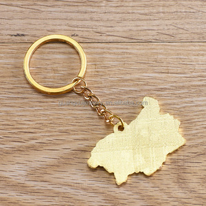 Gantungan Kunci Enamel Peta Negara Georgia Bulgaria dengan Bendera, Suvenir 2026 - Product Image 5