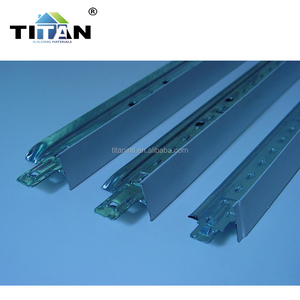 in <span class=keywords><strong>acciaio</strong></span> zincato t24 piatta t bar sospeso t griglia del soffitto componenti - Product Image 6