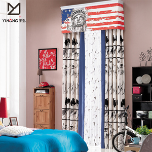 Della Cina elegante stampato blackout tessuto della tenda automatica tenda della finestra <span class=keywords><strong>per</strong></span> i <span class=keywords><strong>bambini</strong></span> camera da letto - Product Image 4