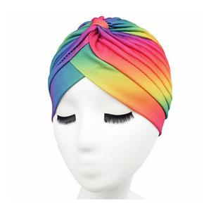 2017 di Design alla moda bandane Cap stampa floreale turbante musulmano <span class=keywords><strong>fascia</strong></span> per la testa da donna - Product Image 3