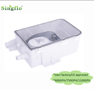 Singflo 12V 750GPH Elektrisches Dusch- und Abwasserpumpensystem Auto-Bil/Drain-Box für Wohnwagen/Boot/Yacht - Product Image 2
