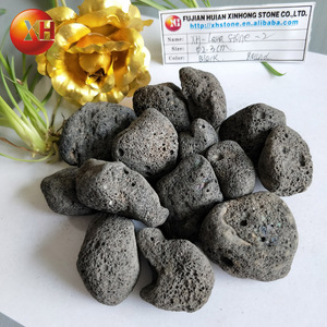 Whism — Mini décoration d'extérieur avec paysage, taille personnalisée, pierre de lave volcanique, <span class=keywords><strong>gris</strong></span> foncé, naturelle, à vendre - Product Image 2