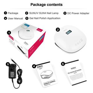 2018 new 48w LED+ UV nail <strong>dryer</strong> /lamp professional <strong>pedicure</strong> and manicure from factory - Product Image 4