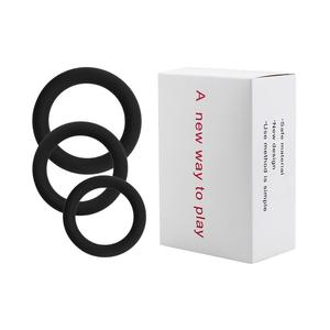 Anillo para Pene de Silicona <span class=keywords><strong>Extra</strong></span> Grueso Winyi para Agrandar y Fortalecer la Erección (Paquete de 3) - Product Image 1