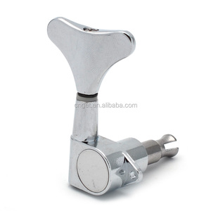 2R2L Đen Bass <span class=keywords><strong>Guitar</strong></span> Tuners Đầu Máy Cabeza De Guitarra Cho Bass Điện Chỉnh Peg - Product Image 4