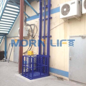 Disesuaikan kapasitas beban 300kg <span class=keywords><strong>Lift</strong></span> kargo vertikal hidrolik untuk hotel dan toko cetak - Product Image 4