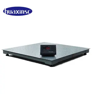 Wiegewaagen für Schweine, 3 Tonnen Bodenwaage Industrielle Bodenwaage für Schrottmetall - Product Image 1