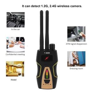 เครื่องตรวจจับการดักฟังไร้สายเครื่องตรวจจับสัญญาณ RF เครื่องติดตามสายลับ - Product Image 6