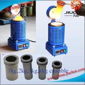 JIUCHEN Automatic 1kg 2kg 3kg 4kg Metal Melting Furnace