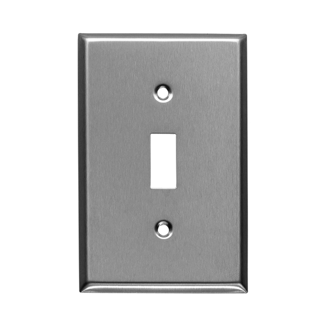 Shanghai Linsky American Standard 1gang  Toggle Switch Wallplate  Stainless Steel Wall Plate