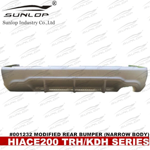 Sunlop Hiace-parachoques trasero modificado, #001232 piezas de automóviles, cuerpo estrecho, Kit de carrocería, piezas de furgoneta de cercanías - Product Image 2