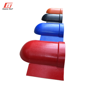 Fin <span class=keywords><strong>de</strong></span> Inclinée Ridge conception <span class=keywords><strong>de</strong></span> toiture matériaux <span class=keywords><strong>de</strong></span> construction guangzhou bardeaux <span class=keywords><strong>de</strong></span> toit carreaux en Résine Synthétique fin Incliné Tuile Faîtière - Product Image 4