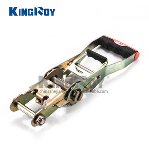 5ton 2 polegadas 50mm plástico lidar com catraca fivela amarração da carga do caminhão tensão fivela - Product Image 4