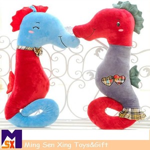 bella grande dimensione farcito peluche ippocampo giocattolo cuscino - Product Image 1