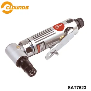 SAT7523 Kelas Industri Pneumatic Grinder Udara Sudut Mati Penggiling 1/4 "1/8" Air Alat Penggiling