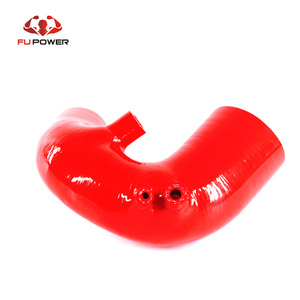 Tubo de manguera de entrada de aire para Fiat 500 <span class=keywords><strong>Abarth</strong></span> t-jet, enfriador turbo de inducción de silicona, rendimiento Fupower - Product Image 3
