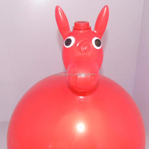 Pelota Saltarina Inflable de PVC con Diseño Personalizado de Caballo Animal, 45 cm, Multicolor - Product Image 3