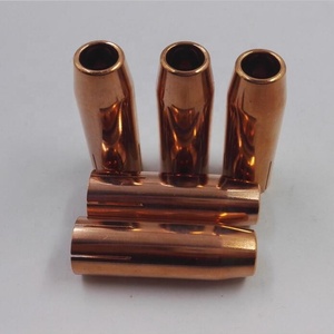 Buse de soudage en cuivre <span class=keywords><strong>Fronius</strong></span> 42.0001.5096, ouverture de 1,0 mm pour gaz CO, pointe de contact M8X35, soudage <span class=keywords><strong>MIG</strong></span>/<span class=keywords><strong>MAG</strong></span> AL3000 AW4000 - Product Image 1