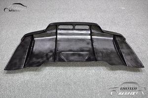 适用于奔驰<span class=keywords><strong>C</strong></span>级W205 C63的PSM风格碳纤维后保险杠唇片扰流板分流器扩散器 - Product Image 4