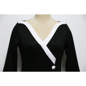 Robe midi de haute qualité recommandée par Jeffery, robe de bureau pour femme - Product Image 6