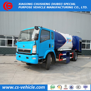 Camion citerne GPL HOWO 4x2 15m3 15000 Litres 8 tonnes Distributeur mobile GPL à vendre - Product Image 4