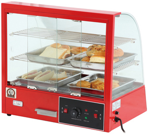 KFC equipo de comida rápida de acero inoxidable calentador de exhibición de alimentos Buffet - Product Image 3
