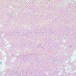 Bán buôn Màu Sắc Tùy Chỉnh Hai Tone Cá Quy Mô Thêu Sequin Vải Reversible - Product Image 5