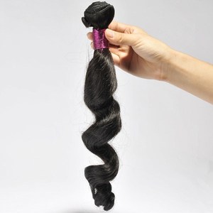 Pleine cuticule lâche vague extension de cheveux peut durer <span class=keywords><strong>plus</strong></span> d'un an vip extension de cheveux - Product Image 6