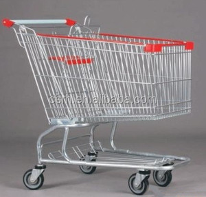 Supermarché panier pas cher chariot RH-SM100 pour américain supermarché vente shopping <span class=keywords><strong>trollet</strong></span> panier - Product Image 2