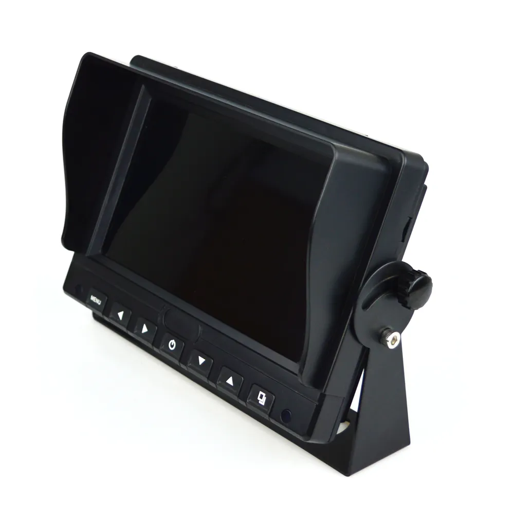 Lkw Schwere AHD 960 P/1080 P HD 7inch LCD-Monitor mit 4 CH eingang 4CH Trigger draht