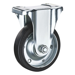 SS Japanische Rollen Japan Style Gummi räder 4 5 6 8 Zoll mit Bremse - Product Image 3