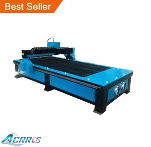 1530 2040 Lembaran Baja Logam 8 Mm Pemotongan Harga 63A CNC Api Plasma Mesin Pemotong