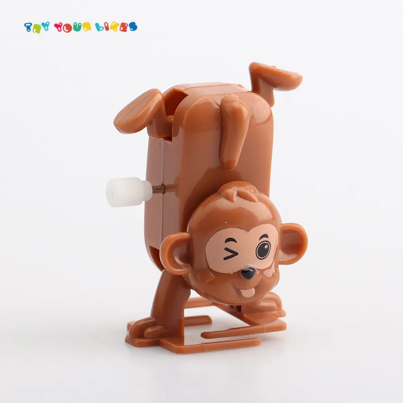 Милые мини рекламные игрушки, заводные животные, игрушки обезьяны
