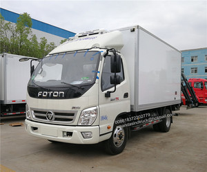Camión Frigorífico FOTON de 5 <span class=keywords><strong>Toneladas</strong></span> con Congeladores para Frutas y Verduras en Venta - Product Image 2