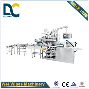 Baby Wipes Packing Machine Full Auto Baby Wet Wipes Packing Machine Lady Wipes Diaper Packing Machine