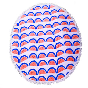 Cabana rayure ronde pour enfants en bambou serviettes de plage à <span class=keywords><strong>capuche</strong></span> - Product Image 2