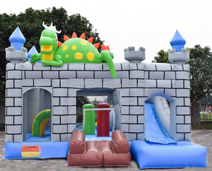 Comercial inflable castillo hinchable, inflables bungee saltó, gorila combos con piscina - Product Image 4