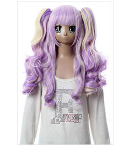 Lolita cosplay parrucche finte <span class=keywords><strong>capelli</strong></span> colorati - Product Image 1