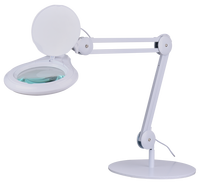 Top Optical Mobile Phones Magnifier Desktop Big Lens Magnifier With Led Light Magnifying Glass Lamp
