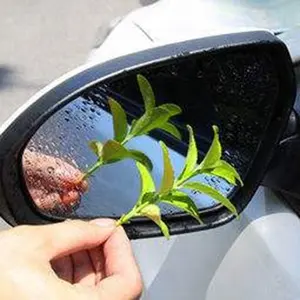 Lapisan Pelindung Belakang Mobil Nano Jepang, Kaca Spion Anti Kabut Anti Kabut Pelindung Layar PVC Bening 2 atau 4 Buah
