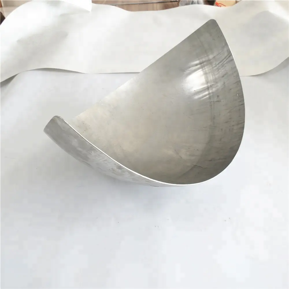 Précision personnalisée estampage en aluminium de Grand diamètre filature hémisphères