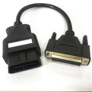 מפעל סיטונאי OBD2 16pin זכר תקע כדי DB15 זכר מחבר כבל עבור OBD2 סורק - Product Image 2