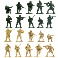 מיניאטורי OEM פלסטיק צעצוע חייל חייל צעצועי רומי חייל פסל לילדים