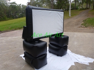 Bơm hơi khổng lồ chiếu phim, Inflatable màn hình chiếu cho các bên đêm và các sự kiện - Product Image 4
