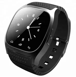 Smartwatch Bt Smart Watch M26 dengan LED Display/Dial/Alarm/Pedometer untuk Android IOS HTC Mobile Phone