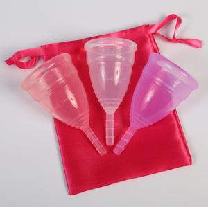 100% colorido silicona médica Lady <span class=keywords><strong>menstrual</strong></span> copas, reutilizable señora <span class=keywords><strong>menstrual</strong></span> copas fábrica de China - Product Image 5