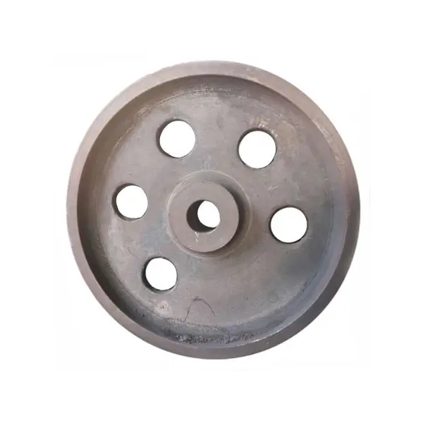 OEM sand casting 65-45-12 ductile cast iron fly wheel