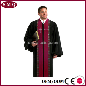 Wholesale Cheap Good Quality Custom Design <strong>Gospel</strong> Gown Clergy <strong>Robe</strong>