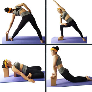 En gros <span class=keywords><strong>petit</strong></span> 3x6x9''props yoga non toxique tête oreiller liège rapide de liège yoga brique - Product Image 6